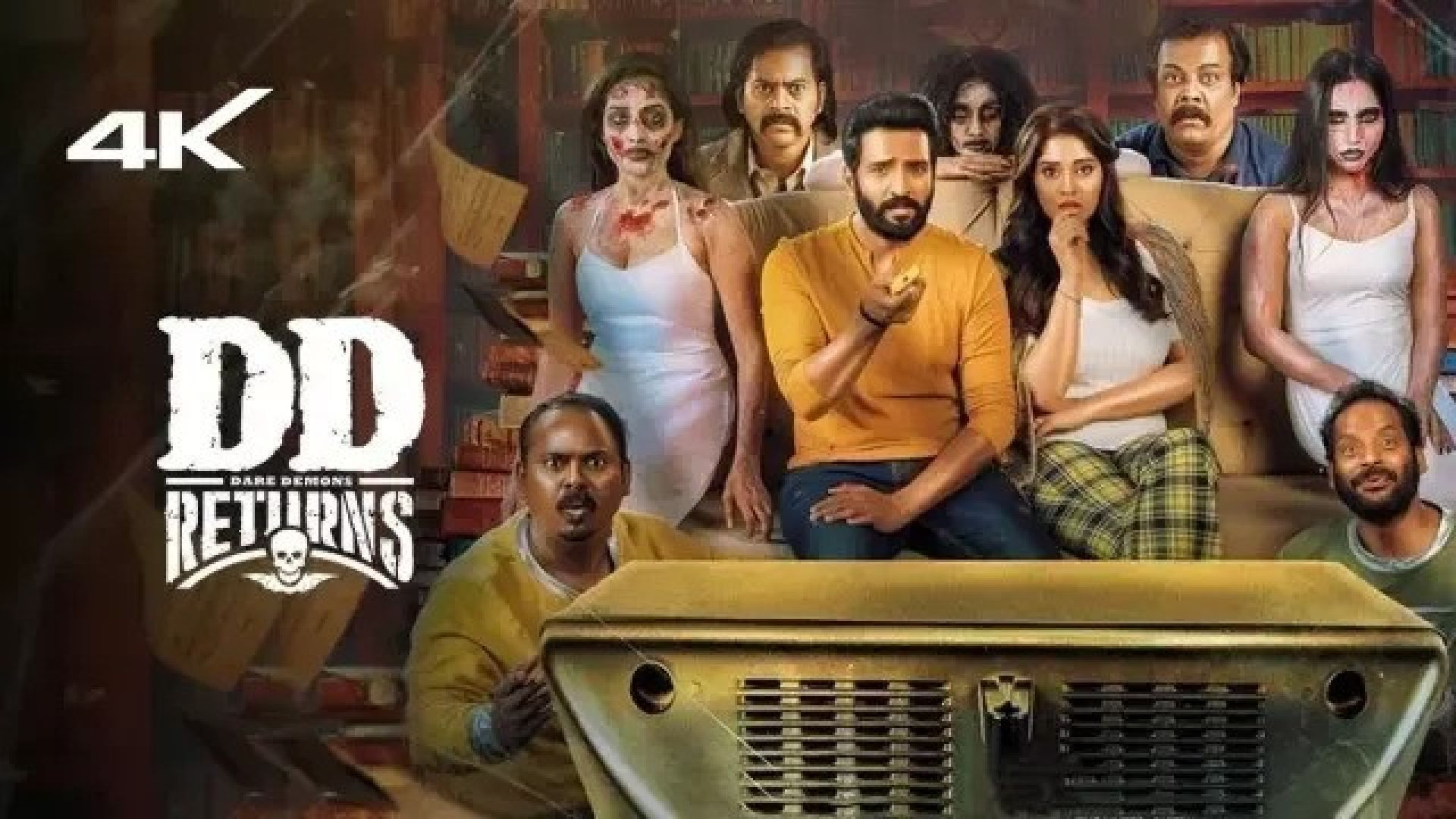 DD Returns (2023) UNCUT Dual Audio [Hindi-Tamil] WEB-DL 720P